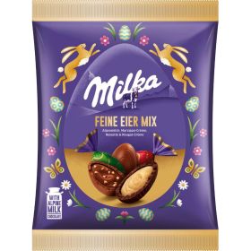 Link zu  Milka Bonbon-Mix oder Feine Eier-Mix, je 130–138 g