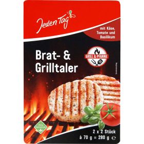 Link zu  Brat- und Grilltaler Tomate & Basilikum