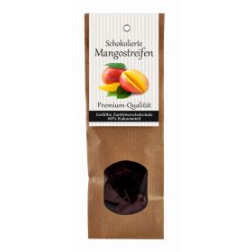 Link zu  Schokolierte Mangostreifen, zartbitter