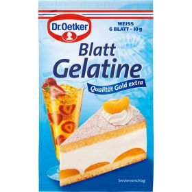 Link zu  Blattgelatine, Weiß