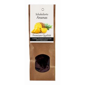 Link zu  Schokolierte Ananas, zartbitter