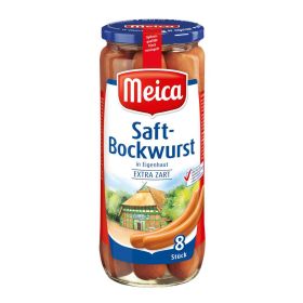 Link zu  Saft-Bockwurst in Eigenhaut