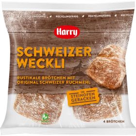 Link zu  Aufback-Brötchen Schweizer Weckli, rustikale Brötchen