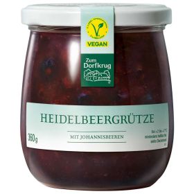 Link zu  Heidelbeergrütze