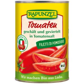 Link zu  Tomaten geschält/geviertelt