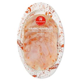 Link zu  Hähnchenbrust mit Papaya in Aspik