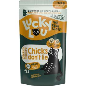Link zu  Katzen-Nassfutter Senior, Geflügel mit Karotte & Kürbis
