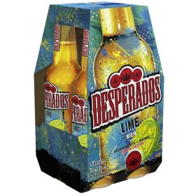 Link zu  Desperados Biermix, je 4 x 0,33 l