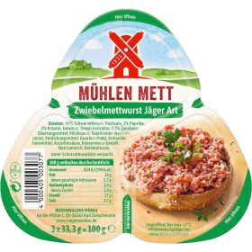 Link zu  Mett Zwiebelwurst, Jäger Art