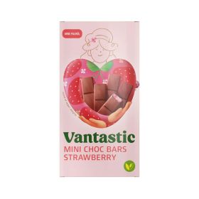 Link zu  Mini Schokoriegel Bars, Strawberry, Vegan