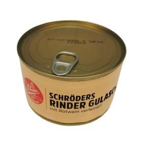 Link zu  Rinder-Gulasch, mit Rotwein verfeinert