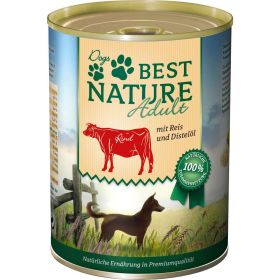 Link zu  Hunde-Nassfutter Adult, Rind/Reis/Distelöl