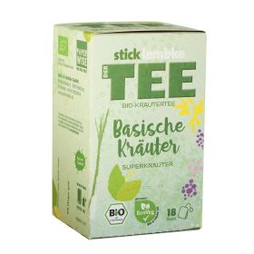 Link zu  Bio Kräutertee, Basische Kräuter
