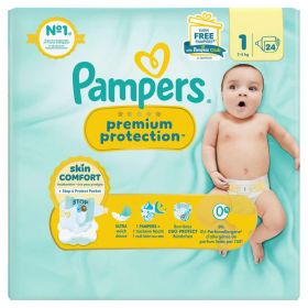 Link zu  Windeln Premium Protection Gr. 1 Newborn 2-5 kg