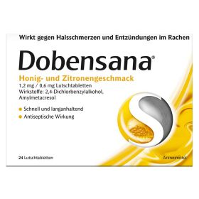 Link zu  Halstabletten Honig-Zitronengeschmack