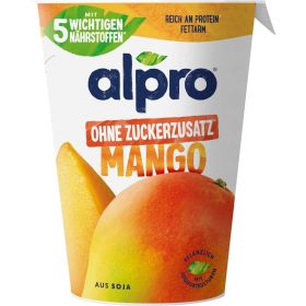 Link zu  Soja-Joghurtalternative, Mango