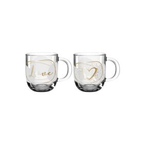 Link zu  Tassen aus Glas, Love