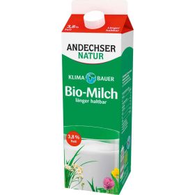 Link zu  Bio Vollmilch 3,8% Fett länger haltbar
