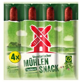 Link zu  Vegetarischer Mühlen Snack Salami-Sticks