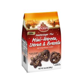 Link zu  Lebkuchen Mini-Herzen, Sterne & Brezeln