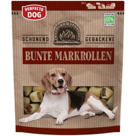 Link zu  Hunde-Snack, Bunte Markrollen