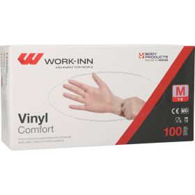 Link zu  Work-Inn Einmalhandschuhe, Vinyl M