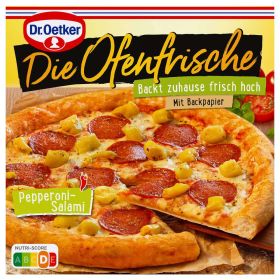 Link zu  Pizza Ofenfrische Pepperoni-Salami, tiefgekühlt