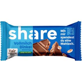 Link zu  Vollmilch-Schokoriegel mit Dinkel