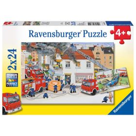 Link zu  Puzzle Feuerwehr 2x 24 Teile