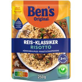 Link zu  Fertiggericht Risotto, Hühnchen & Pilze