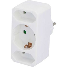 Link zu  Schuko/Euroadapter weiß