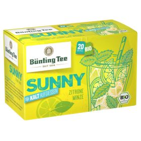 Link zu  Bio Tee Sunny kalt aufgießen, Zitrone-Minze