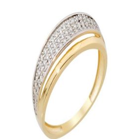 Link zu  Gold-Ring mit Zirkonia, Gr. 60