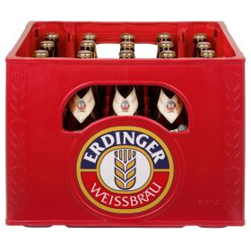 Link zu  Erdinger Weißbier, je Kiste