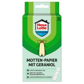 Link zu  Mottenpapier mit Geraniol