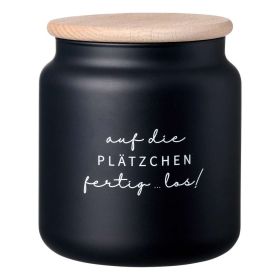 Link zu  Vorratsdose ,Plätzchen, schwarz