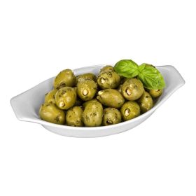 Link zu  Kalamataoliven mit Stein, Knoblauch Kräuter