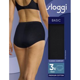 Link zu  Damen-Midi- oder -Maxi-Slips, je 3er-Pack