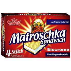 Link zu  Dovgan Eiscreme Matroschka Sandwich, 4 x 180 ml