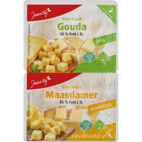 Link zu  Jeden Tag Käse-Snack, je 220 g