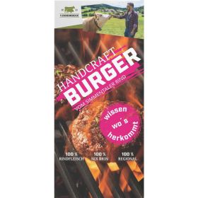 Link zu  Burger vom Simmentaler Rind, tiefgekühlt