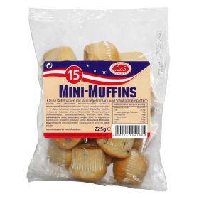 Link zu  Mini Muffins, Vanille mit Schokostückchen