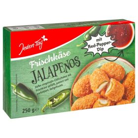 Link zu  Frischkäse Jalapenos, tiefgekühlt