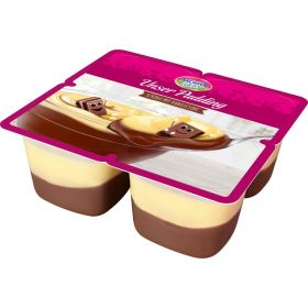 Link zu  Unser Pudding, Schoko mit Vanillesoße
