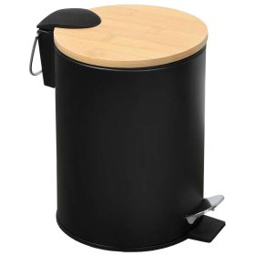 Link zu  Kosmetikeimer Bambus, schwarz