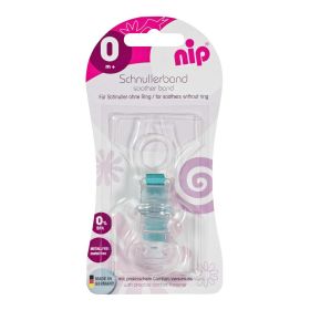 Link zu  Baby-Schnullerband, mit Ring, sortiert
