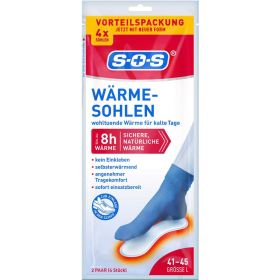Link zu  Wärme-Sohlen Gr. L 41-45