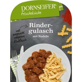 Link zu  Rindergulasch mit Nudeln