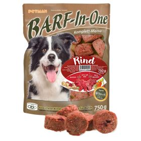 Link zu  Hundefutter Barf in one Komplettmenü Rind