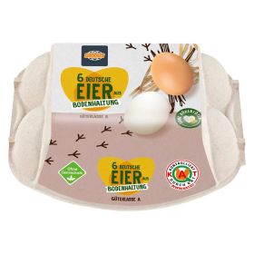 Link zu  Eier aus Bodenhaltung, Gr. M-L